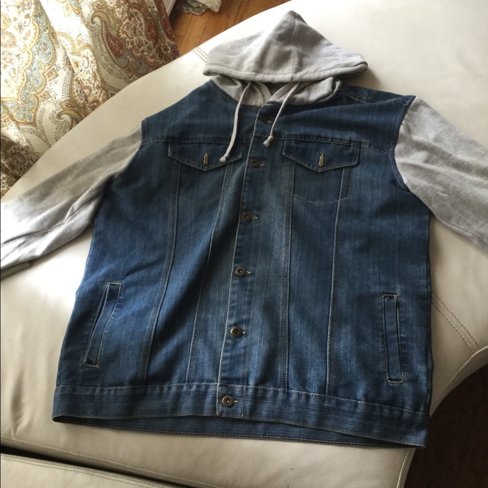 Ring of fire men’s jean jacket